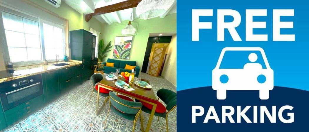 Esmeralda Apartment With Free Private Underground Parking Valência Exterior foto